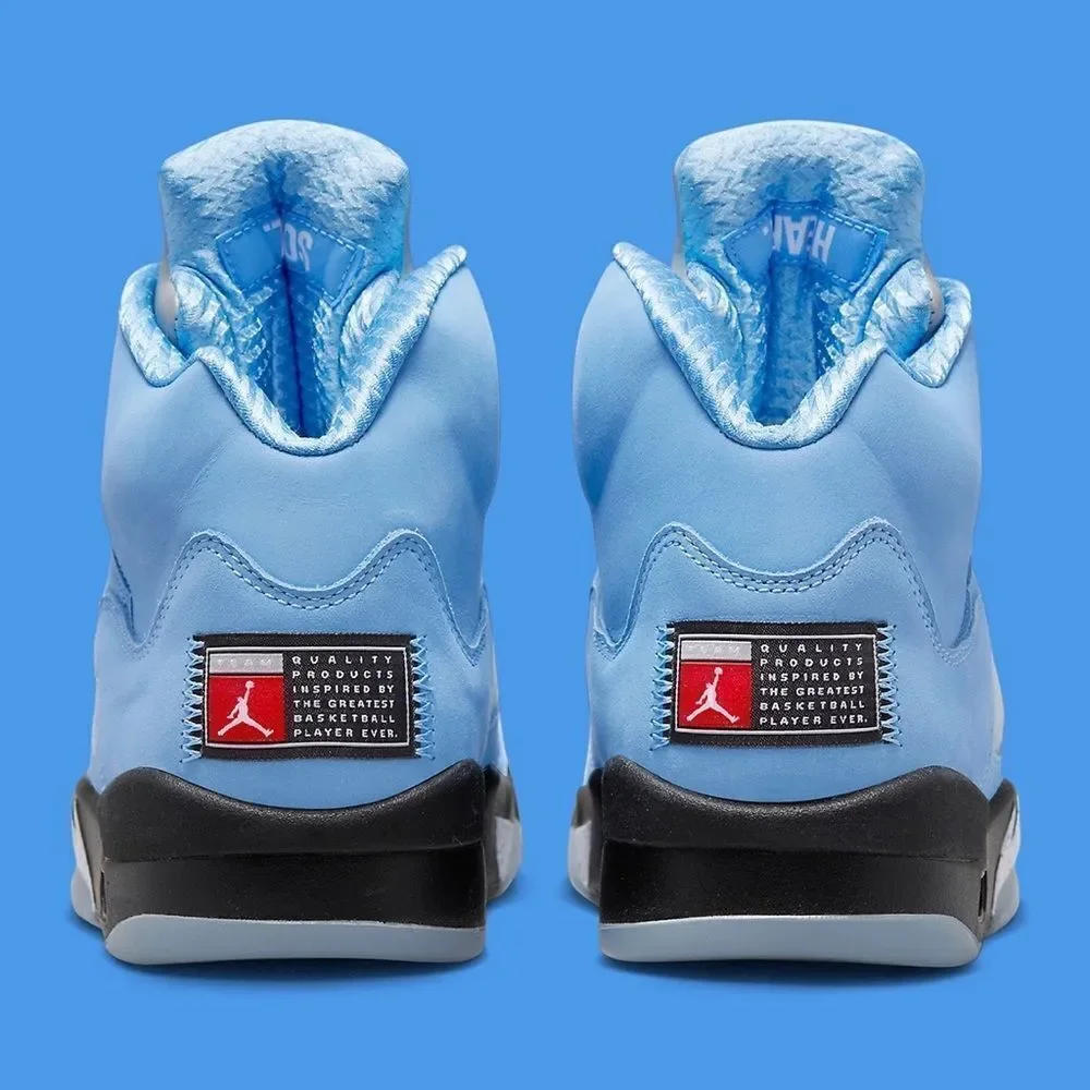 Nike Air Jordan 5 UNC University Blue Black DV1310-401 size 8 - 14